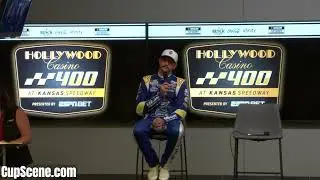 NASCAR на автодроме Канзас, сентябрь 2025 г.: Чейз Эллиотт после гонки