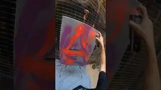 Custom Canvas Letter A For Anselmo