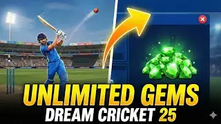 Dream cricket 25 unlimited gems hack / how to hack dream cricket 25 / Dream cricket mod #dc25