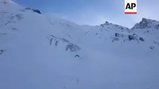 Raw: Several Killed in Austria Avalanche