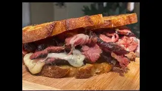 Pastrami Sandwich for Lunch - Quick & Easy (Delicious)