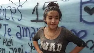 🎆👉Pancarta en la fiesta de 15 años de Brisa (Villa Maria)