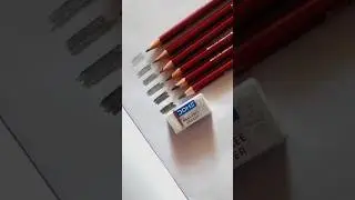 Unboxing of doms shading pencil HB 2B 4B 6B 8B 10B #art #shorts #pencil