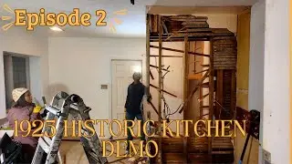 Демонстрация кухни своими руками в историческом доме! Обновление к 500 подписчикам! Не слишком ли...