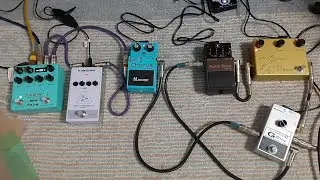 BOSS CE-2W＆TC Electronic 3RD Dimension Chorus Test／Clean Sound➡️Drive Sound ①