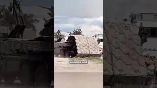 Military Truck That Unfolds Its Own Road! #shorts #facts