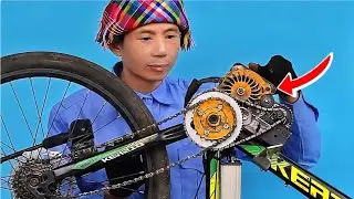 Small idea &ndash; big power: A 500W electric bicycle built by a 60-year-old farmer | A ebike