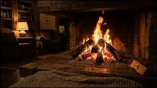 🔥 Fireplace Crackling Sounds | Cozy Fire Ambience for Sleep & Relax