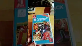 Atari flashback Classics Unboxing #switch #physical #nintendo #nintendoswitch