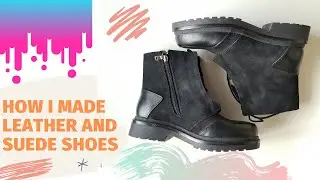 I made women shoes. How to handmade shoes from leather