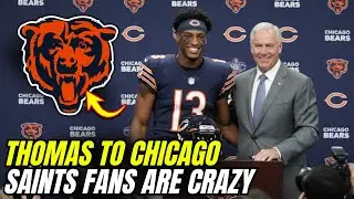 MICHAEL THOMAS LEAVES SAINTS AND SHOCKS NFL BY SIGNING WITH THE BEARS | Bears news