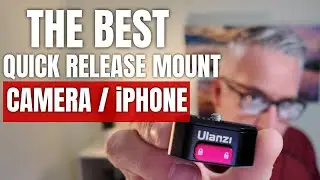 The Perfect Quick Release Mount for a Camera or iPhone - The Ulanzi Quick Release System.