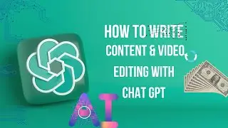 Mega 2023 Chat GPT | How To Write  Content & Video Editing With Chat GPT | IT Tech With Marzia
