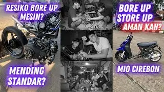 RESIKO BORE UP MOTOR MIO? AMAN BUAT HARIAN? #boreupharian