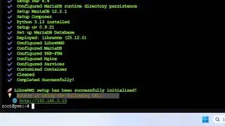 Use Proxmox to monitor network devices with LibreNMS