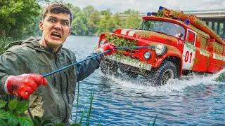 Nečekané děsivé nálezy v místě, kde se potopilo hasičské auto!
