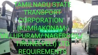 How to apply Tamilnadu State transport corporation