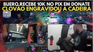 CLOV&Atilde;O ENGRAVIDOU A CADEIRA & BUERO GANHA 10K NO PIX