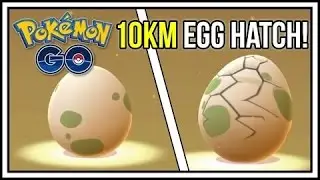 BEST 10KM EGG HATCH EVER!?! Pokemon Go #1