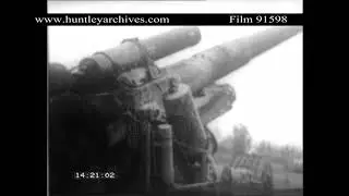 SS Troops in Yugoslavia in World War Two.  Archive film 91598