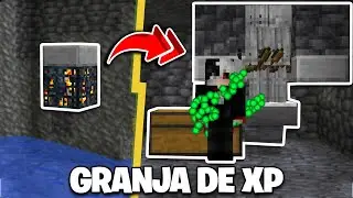 GRANJA DE EXPERIENCIA CON SPAWNER (ESQUELETOS/ZOMBIS) 950/h - MINECRAFT 1.20/1.19/1.18/1.17 JAVA