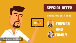 Fly to nepal cheap ticket | motion graphic