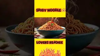 SPICY Noodle Lovers Rejoice #shorts #shortsfeed