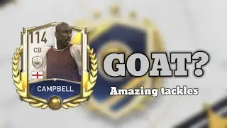 114 icon Campbell review || is he the best cb? || 195 defending with 150 pace 💀