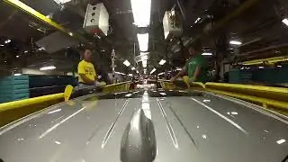 5 Millionth Vehicle Being Built At Jefferson North Assembly Plant - Detroit Michigan - Jeep