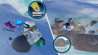 Mars Meteorite and Fossil Forest | Roblox Expedition Antarctica