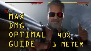[MK11] Terminator Optimal Combos (Destroyer)