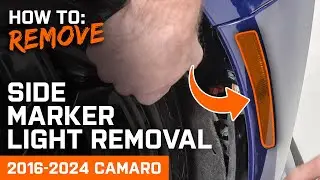 Как снять стандартные габаритные огни | Camaro 2016–2024