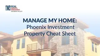 Real Property Management Phoenix Valley & Sales Real Estate Sales Investment Property Cheat Sheet