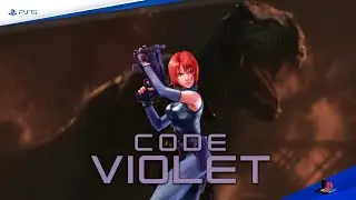 CODE VIOLET - O in&iacute;cio de Gameplay em Portugu&ecirc;s PT-BR - Gostinho de DINO CRISIS