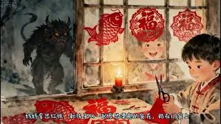 The Nian  Story Why We Put Up Red Paper, Light Firecrackers, and Hang Lanterns at Chinese New Year