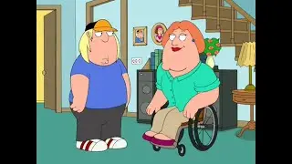 Family Guy - Joe dressed like Lois