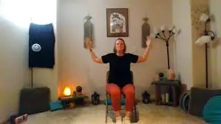 Morning chair yoga