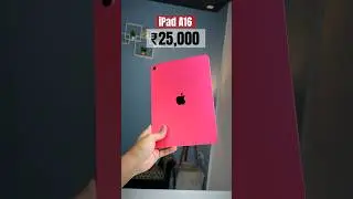 iPad 11th Generation Unboxing ASMR 🔥 ₹25k Only 🤑 iPad A16 Pink Color #apple #ipad #iPadA16
