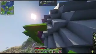 BUILDING A WHOLE CITY WITH ICONIC BUILDINGS IN MINECRAFT ALIEN EVO MOD +200 MODS