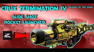 Slideshot Rocket Launcher!?! (Crux Termination IV highlight)