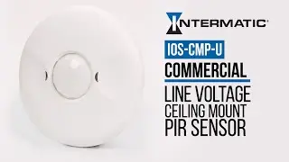 A Look at the IOS-CMP-U Ceiling-Mount Occupancy Sensor from Intermatic