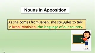 English G9 U3L5 Nouns in Apposition