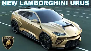 2026 Lamborghini Urus / Yellow Bull in the arena