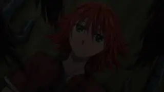 Elias and Chise in bed