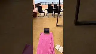 Morning Rooftop Meditation | Slow Down & Breathe #shorts