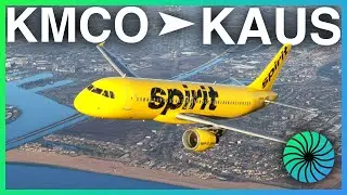 MSFS LIVE | Spirit OPS!! | KMCO ✈ KAUS | Fenix A320-200 | VATSIM | GSX PRO | TCA | #msfs2020
