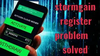 How to create StormGain account in Sri Lanka 2021|Correctly Register in StormGain site2022|Worldwide