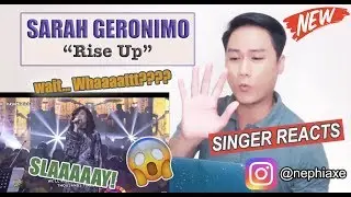 Sarah Geronimo - Rise Up (ASAP Natin 'To Performance) | REACTION