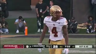 [2022] Boston College Offense vs Wake Forest Defense
