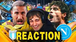 BLUR REACTION YOUTUBER LEAGUE: LAZIO-NAPOLI!🏆⚽ con Marza e Manuuxo